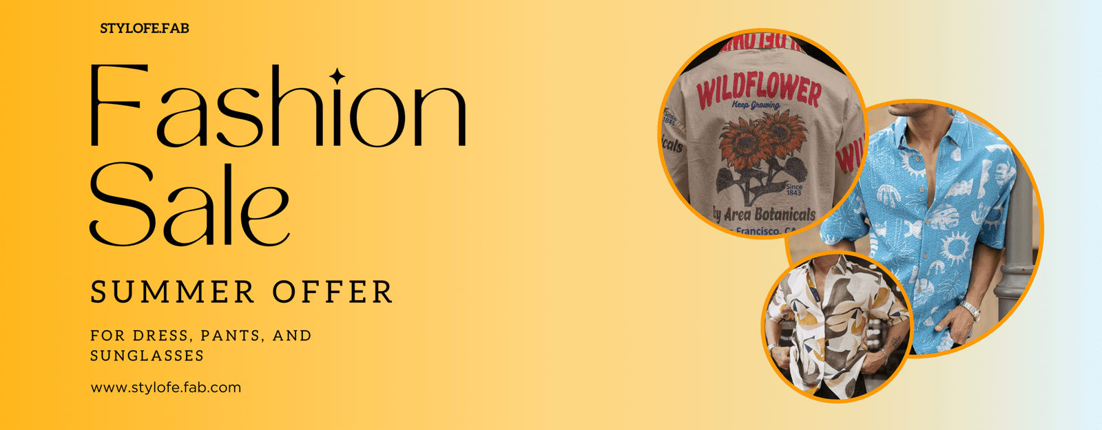 Yellow White Modern Special Discount Banner (1024 x 400 mm) (5)